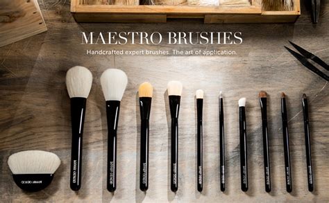 giorgio armani makeup brushes|giorgio armani makeup reviews.